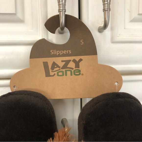 🫎 NWT Lazy One kids Moose Critter slippers - Picture 4 of 10